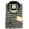 chemise ML fantaisie Gris