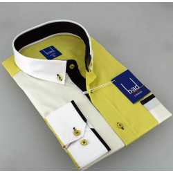Chemise path Jaune